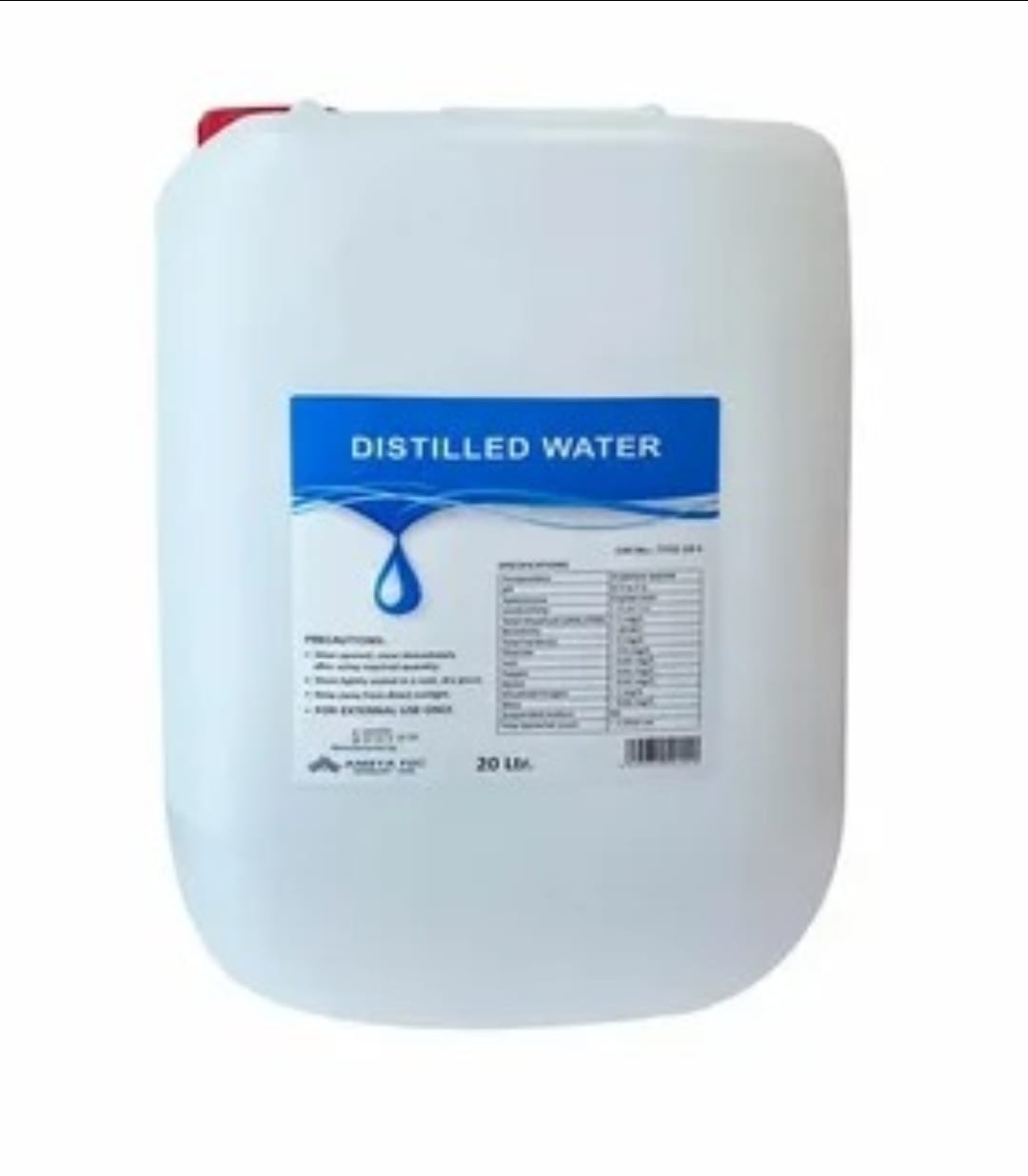 Distill water