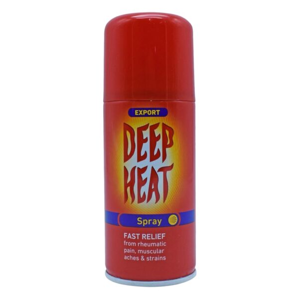 Deep heat spray