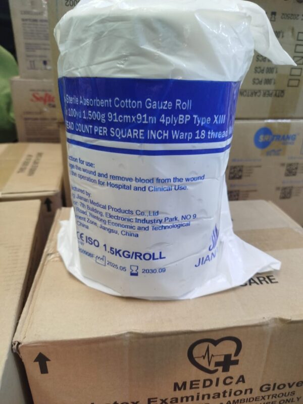 Absorbent Gauze roll 1.5kg