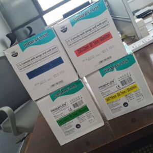 I.v Cannula with wings and port (all sizes)